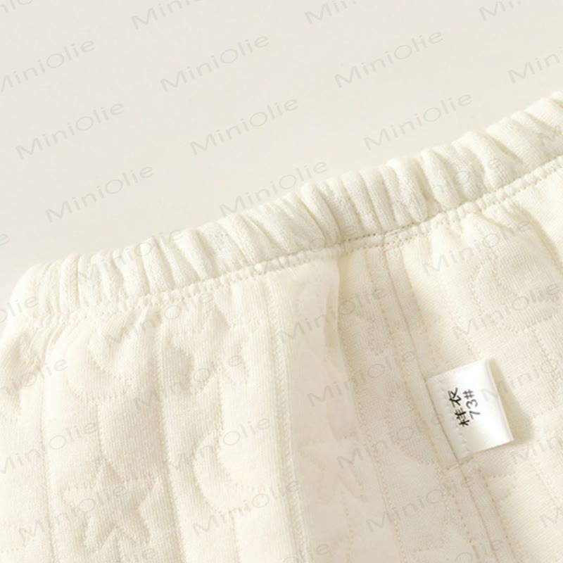 Baby Quilted Bear Snap Front Lounge 2-piece Set - image 9