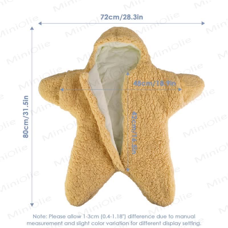 Baby Newborn Starfish Warm Sleeping Bag  - image 10
