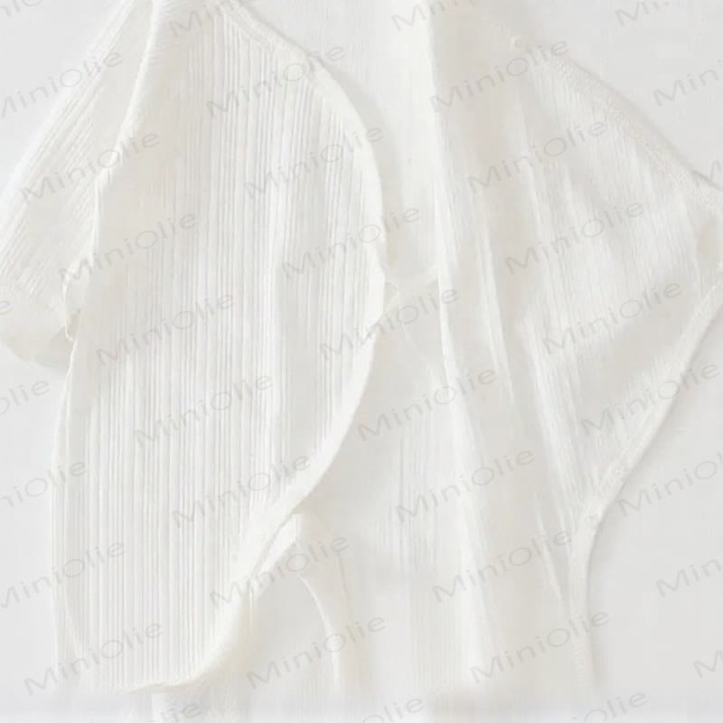 Baby Star Wrap Front Romper with Hat - image 7