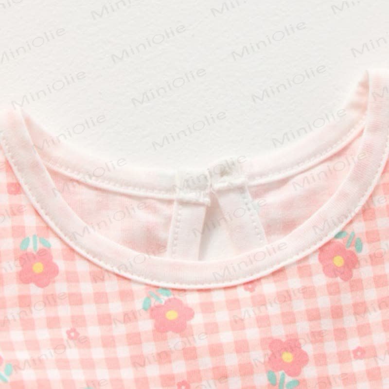 Toddler Baby Girls Print Flutter Sleeve Summer Dress - image 7