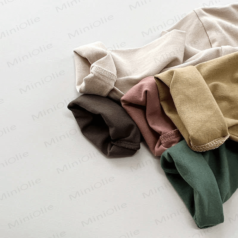 Toddler Retro Solid Color Casual T-Shirt - image 17 - image 18