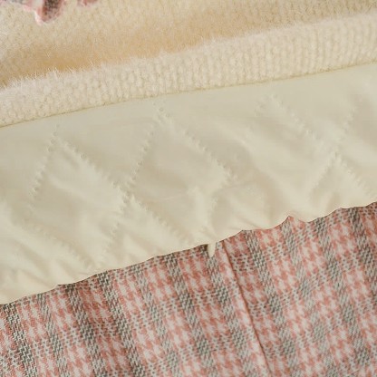 Toddler Plaid Dress and Cardigan with Bag - image 10