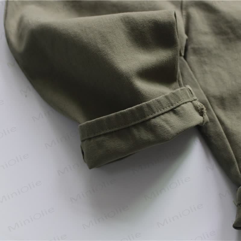 Baby Toddler Solid Color Overalls - image 8