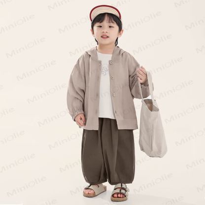 Toddler Boys Solid Color Pants - image 8