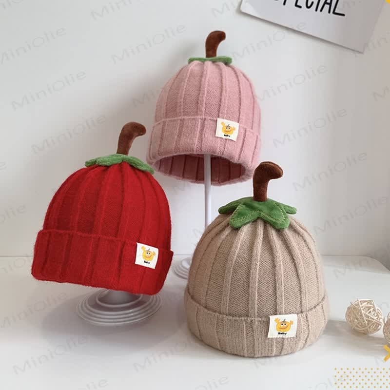 Baby Pumpkin Lovely Knitted Beanie - image 6
