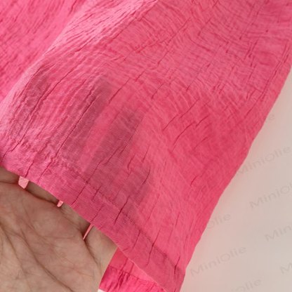 Toddler Puff Sleeve Top and  Wide-Leg Pants Set - image 7