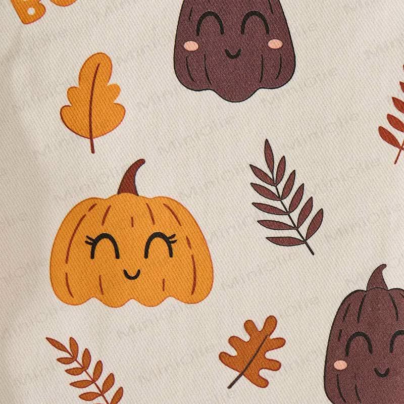  BOO! Baby Toddler Pumpkin Cat Overalls - image 9