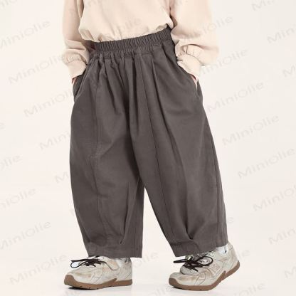 Toddler Boy Solid Color Loose Jogger Pants - image 2