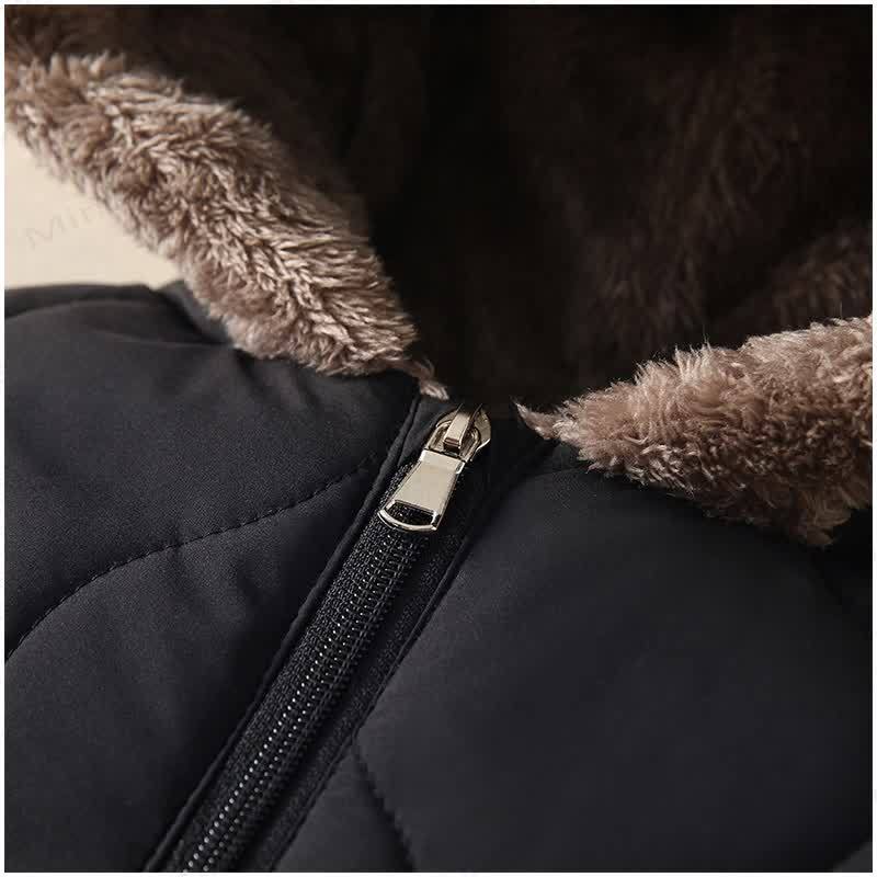 Baby Corduroy Fleece Romper - image 5