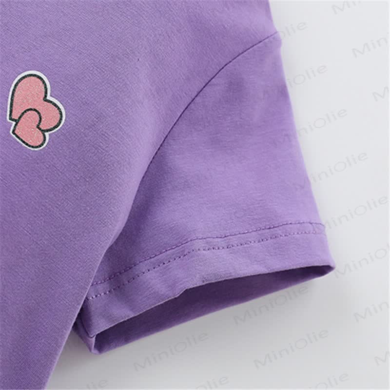 Toddler Purple Unicorn Tulle Lovely Dress - image 6