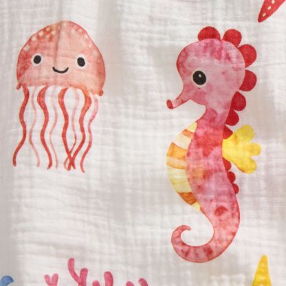 Baby Marine Animals Romper with Hat - image 7