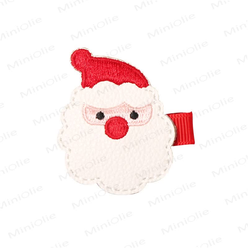 Baby Christmas Cute Hair Clip - Santa - image 7