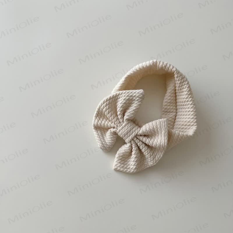Baby Newborn Solid Color Bowknot Headband - image 8