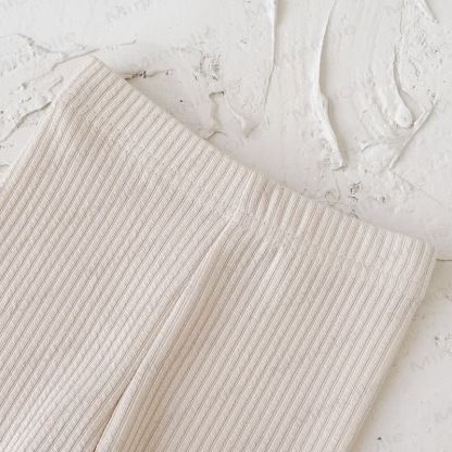 Baby 2-Piece Flower Sweatshirt and Pants Ribbed Set - image 8