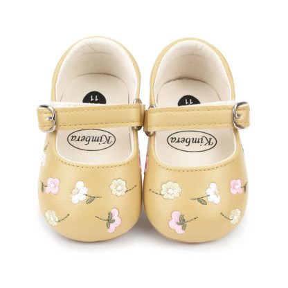 Baby Flower Embroidered Shoes - image 21