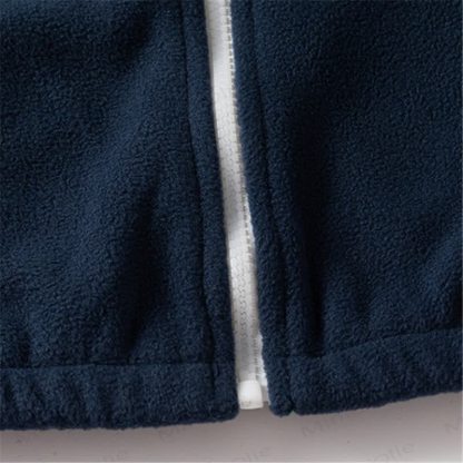 Toddler Color Block Fleece Zipper Coat - image 7