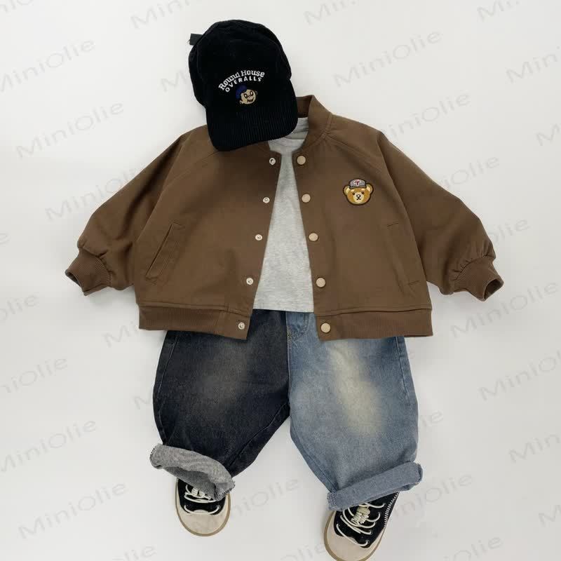Baby Toddler Denim Color Block Pants  - image 4