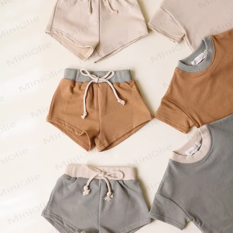 Baby 2-Piece Soft Sweatsuit Loose Set - image 10