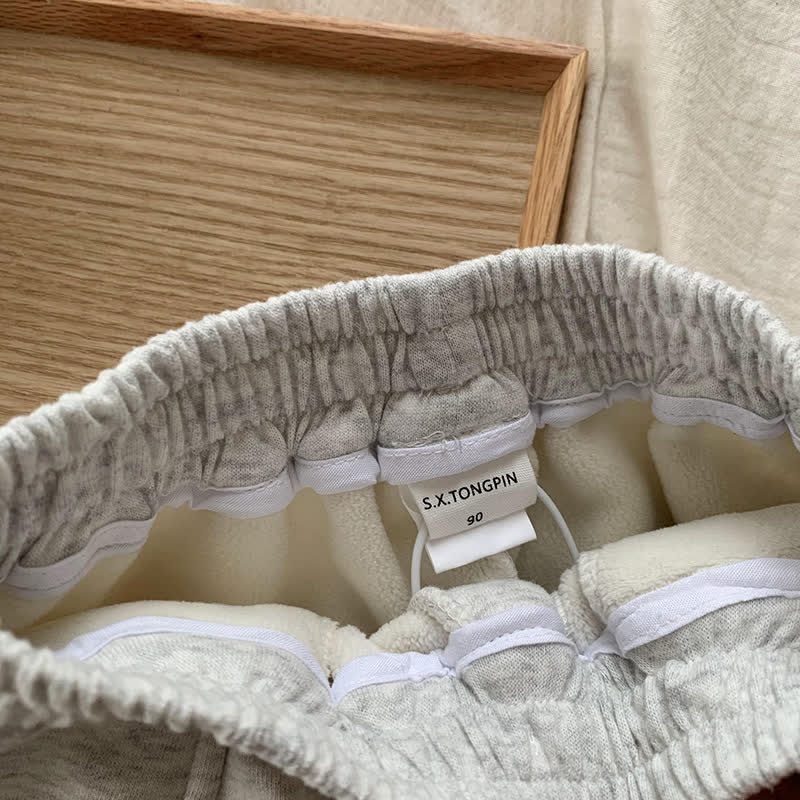 Toddler Basic Fleece Lined Straight-leg Pants  - image 5