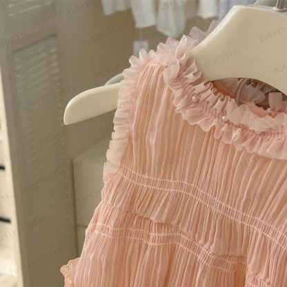 Toddler Baby Girl Sleeveless Tiered Dress - image 6