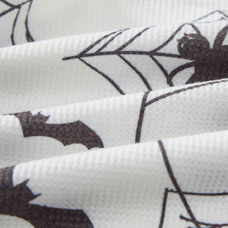 Baby Bat Spider Web Print Waffle 2-piece Set - image 7