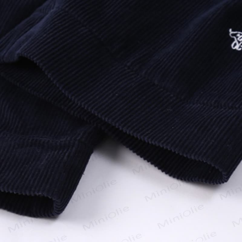 Toddler Puppy Embroidered Corduroy Pants - image 11