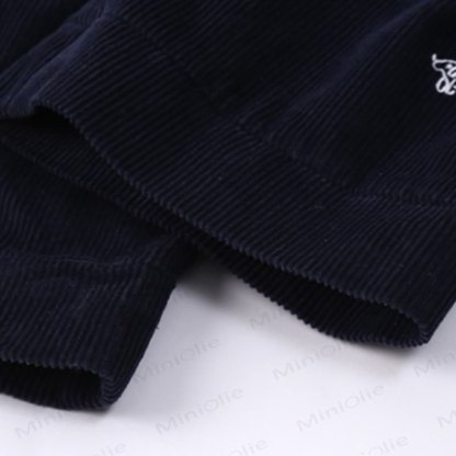 Toddler Puppy Embroidered Corduroy Pants - image 11