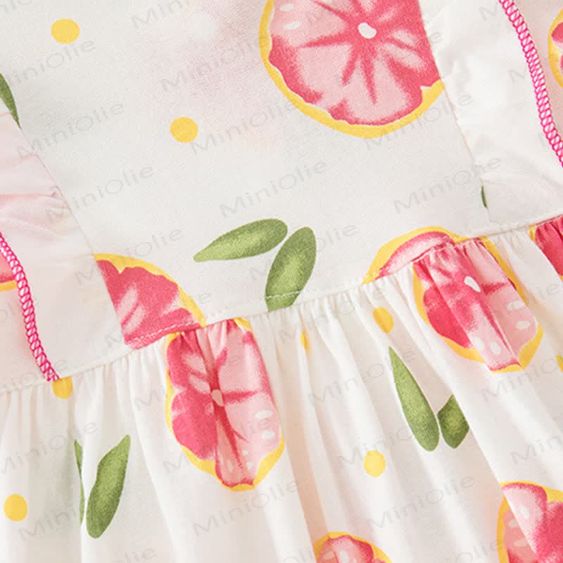 Baby Toddler Girl Fruit/Animal Print Short-sleeve Summer Dress - image 18