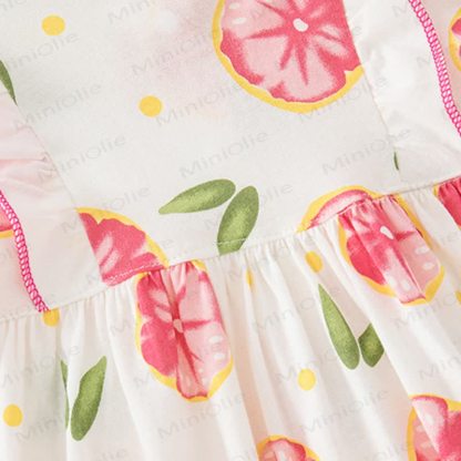 Baby Toddler Girl Fruit/Animal Print Short-sleeve Summer Dress - image 18