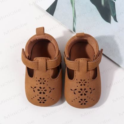 Baby Girl Lovely Flower Design Shoes - image 14