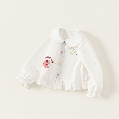 Toddler Girl Star Vest/White Shirt/Blue Jeans - image 10