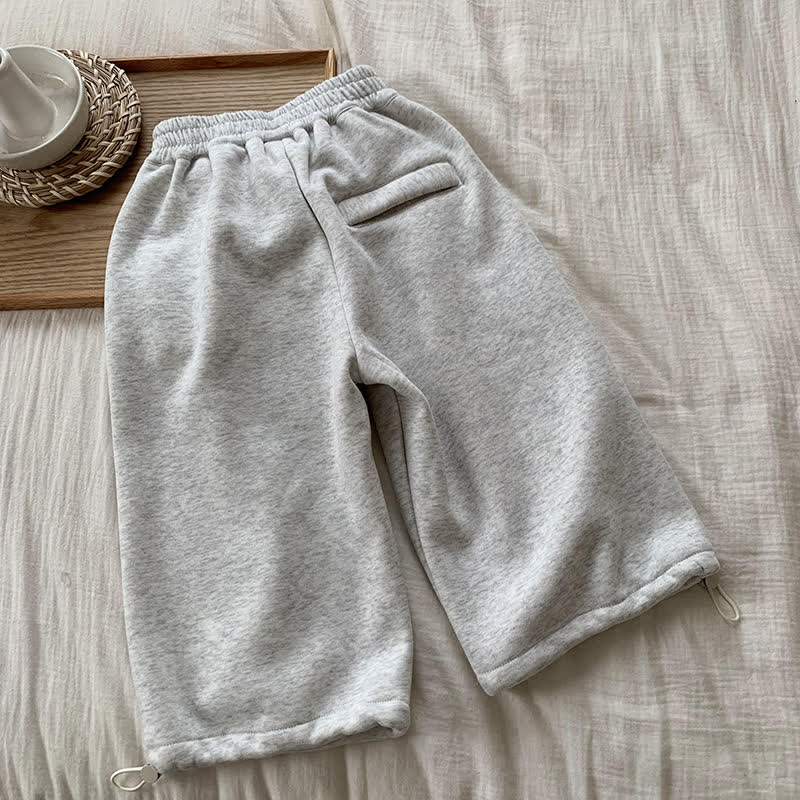 Toddler Basic Fleece Lined Straight-leg Pants  - image 4