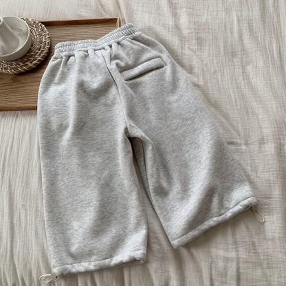 Toddler Basic Fleece Lined Straight-leg Pants  - image 4