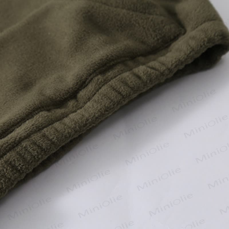 Toddler Casual Solid Color Hooded Sweatshirt and Jogger Set - image 17