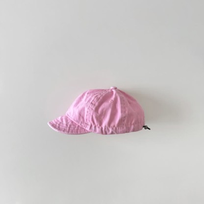 Baby Toddler Chic Washed Peaked Cap - Pink - 6M-3T - image 19