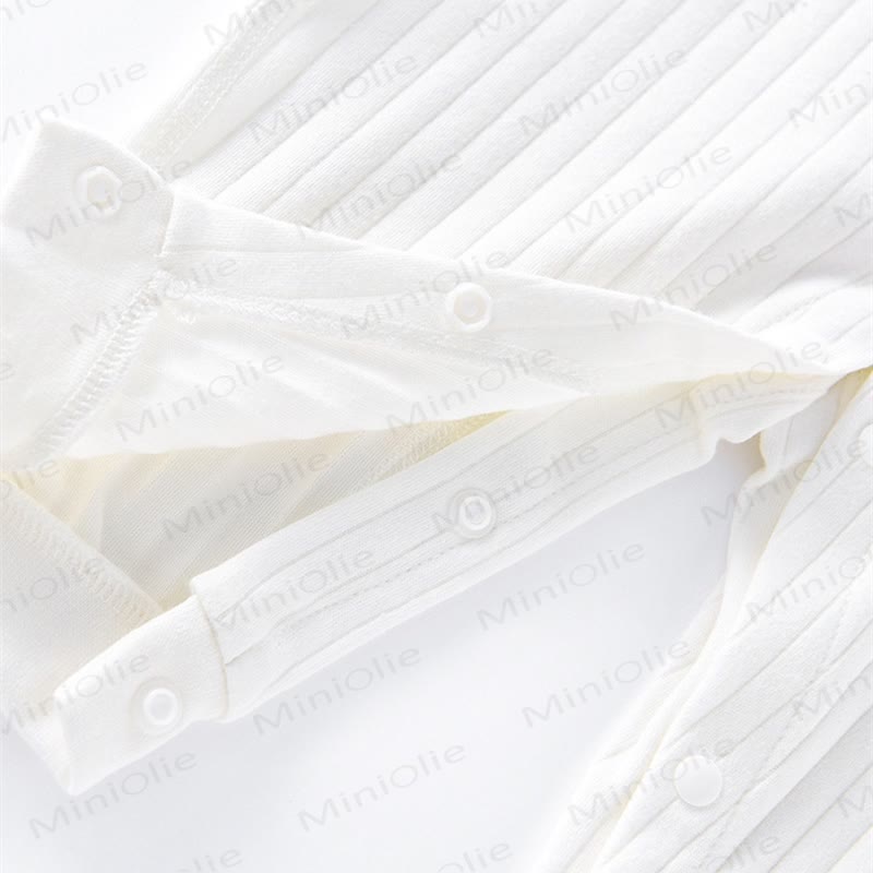  Baby Bear Patch Simple Soft Romper - image 9