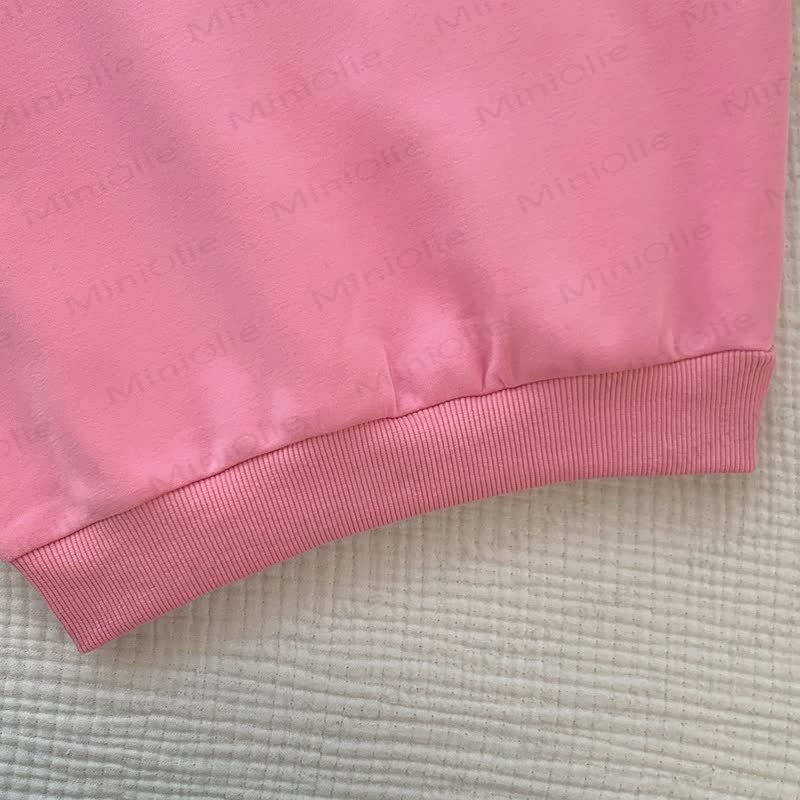 Toddler Solid Color Crewneck Sweatshirt Top - image 16