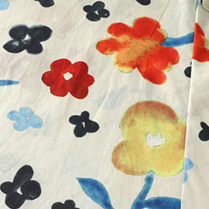 Kid Girls Cotton Floral Print Sleeveless Dress - image 5