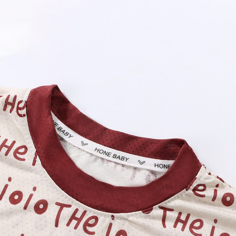 Toddler Kid Striped Print Tee and Shorts 2 Piece Set - image 9