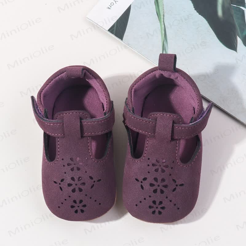 Baby Girl Lovely Flower Design Shoes - image 9