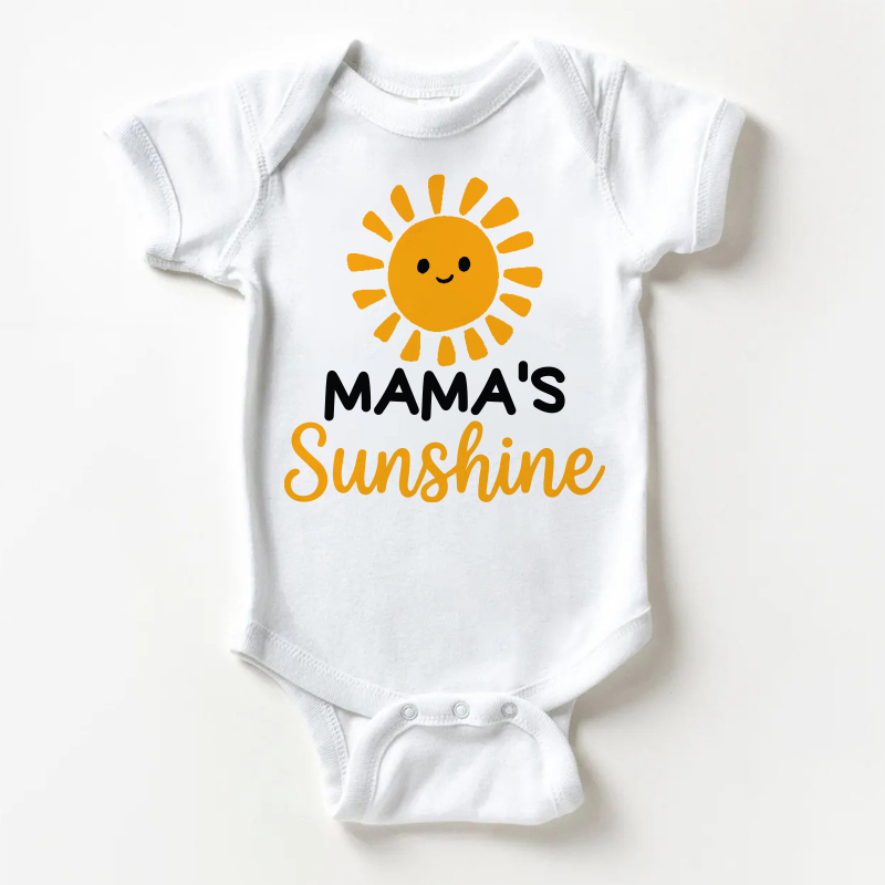 MAMA'S SUNSHINE Baby White Bodysuit - White - 18-24M - image 1