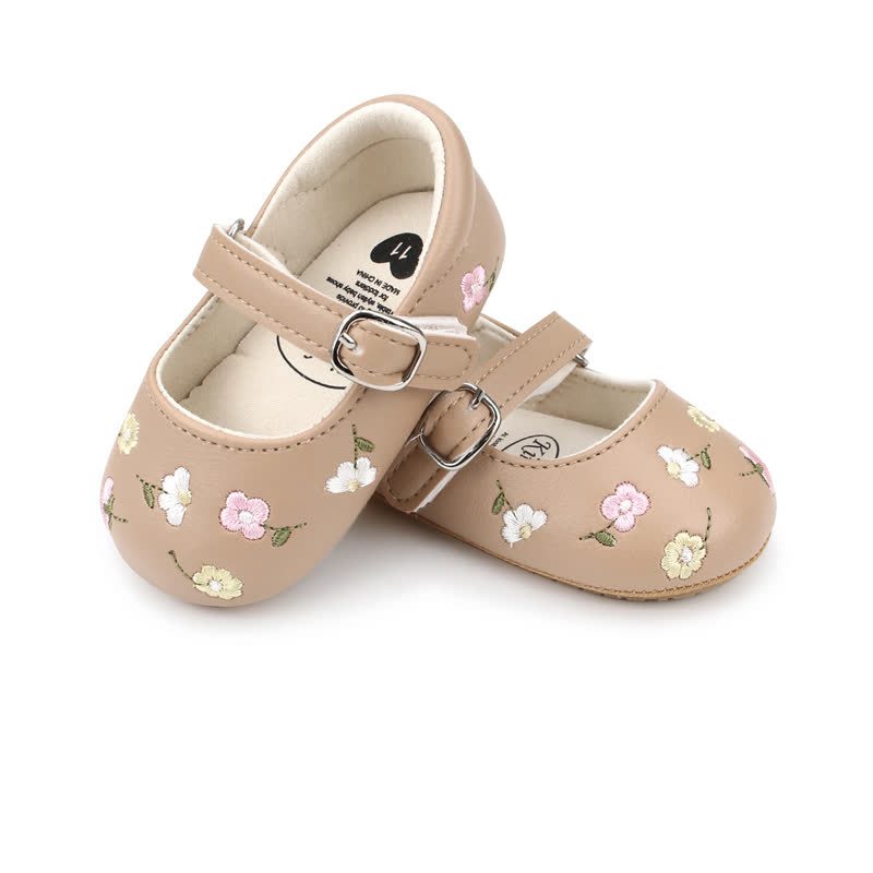 Baby Flower Embroidered Shoes - image 28