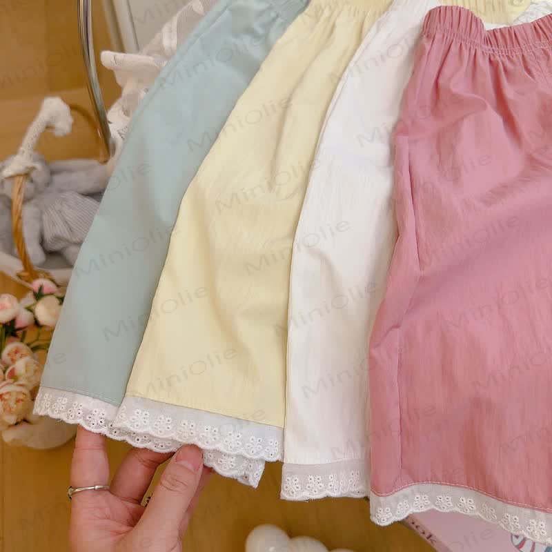 Toddler Girl Lace Casual Essential Pants - image 4