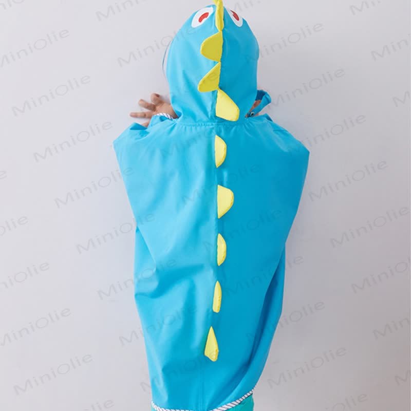 Toddler Dinosaur Hooded Cloak Raincoat - image 42 - image 43