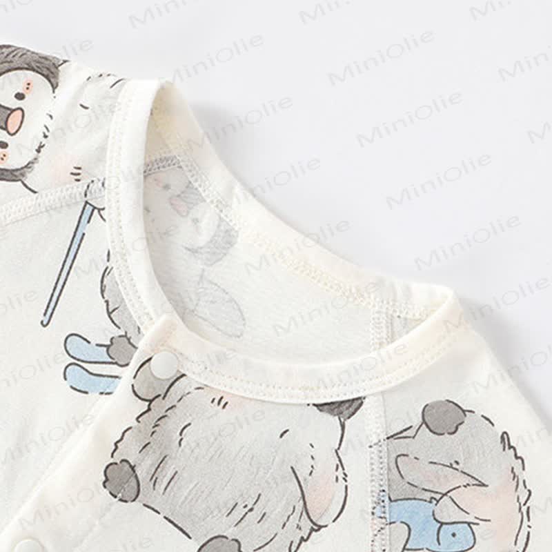 Baby Soft Cotton Short Sleeves Romper - image 6