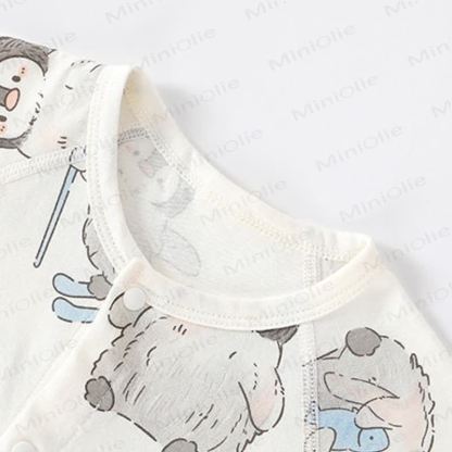 Baby Soft Cotton Short Sleeves Romper - image 6