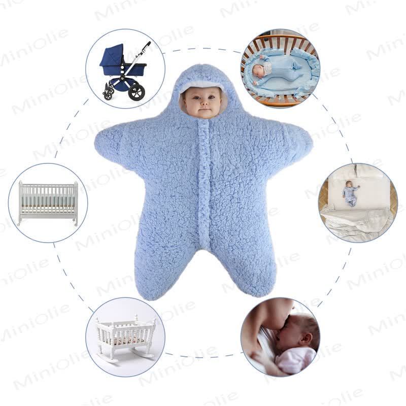 Baby Newborn Starfish Warm Sleeping Bag  - image 17