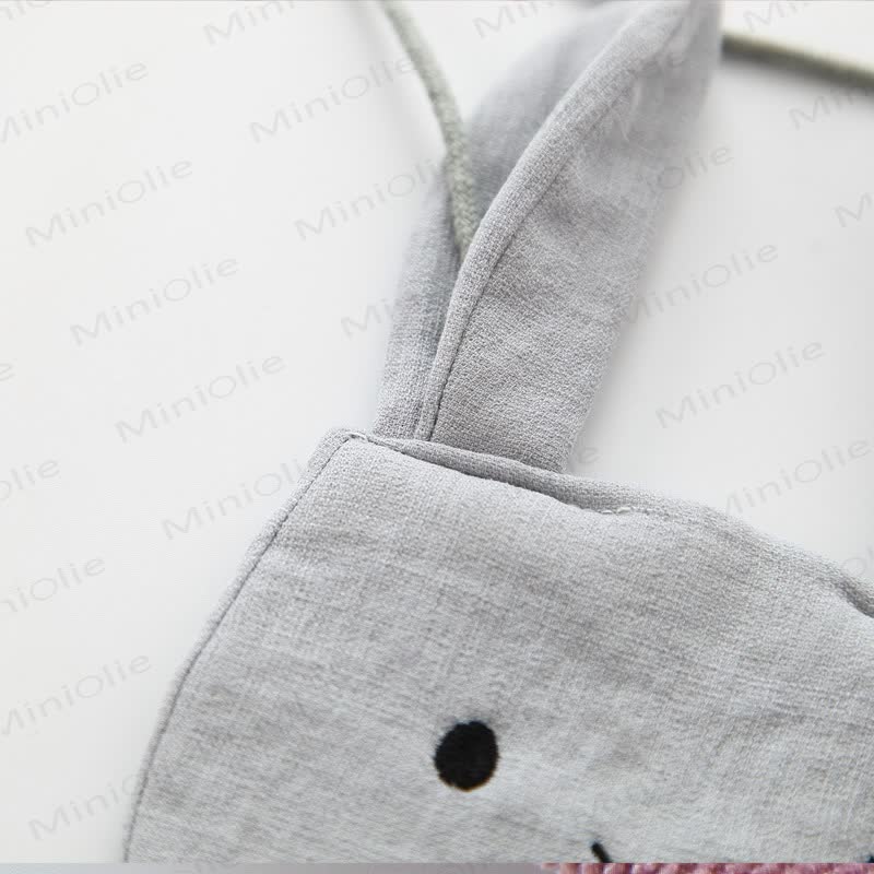 Baby Pompom Dress with Bunny Bag - image 3