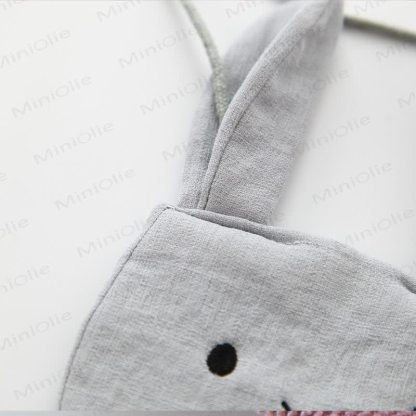 Baby Pompom Dress with Bunny Bag - image 3