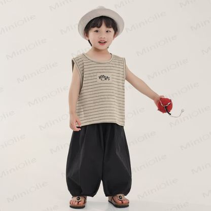 Toddler Boys Solid Color Pants - image 7